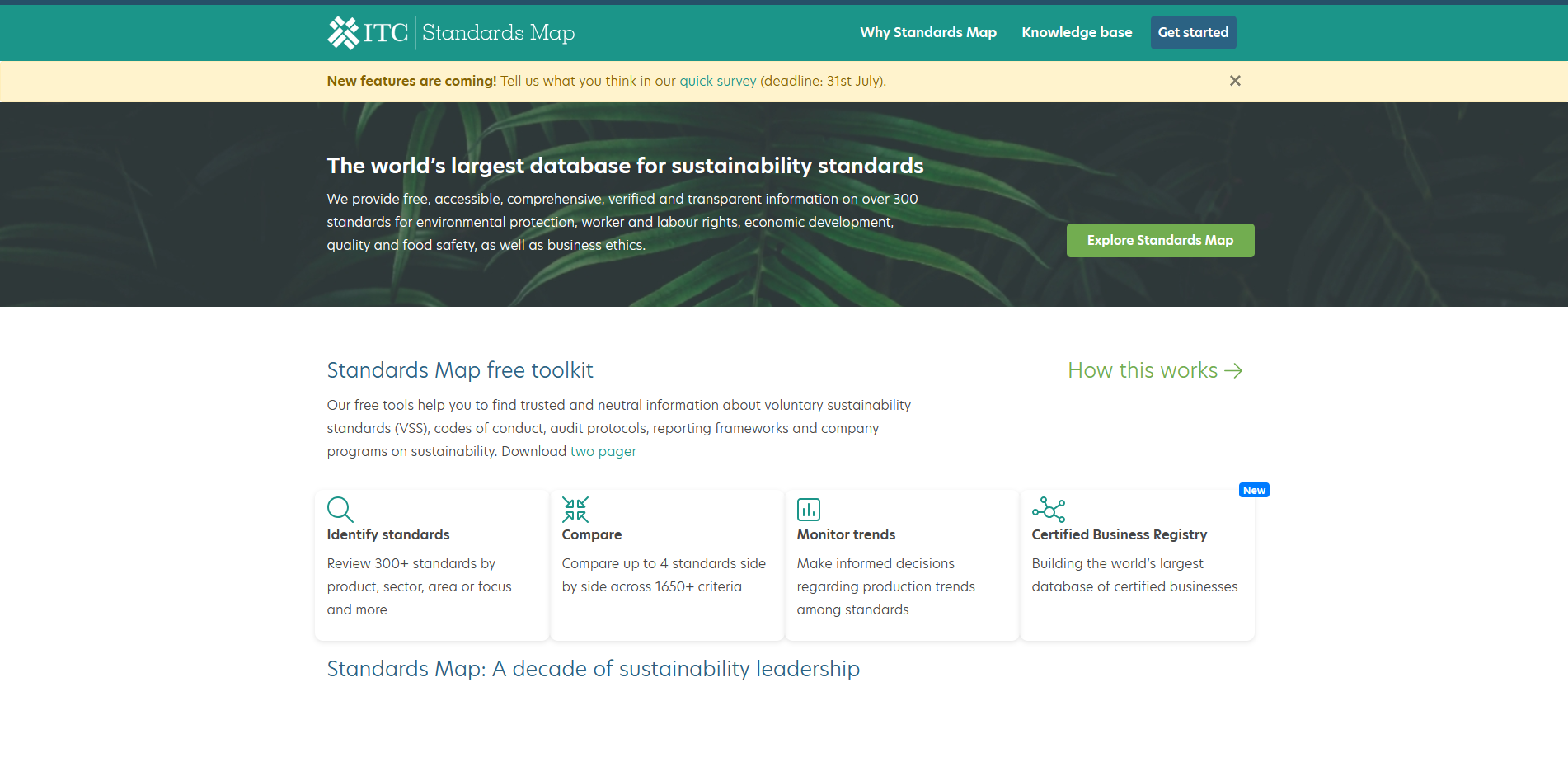 Standards-Map Standards Map